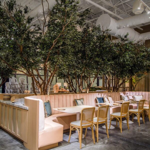 Commercial custom furniture detail