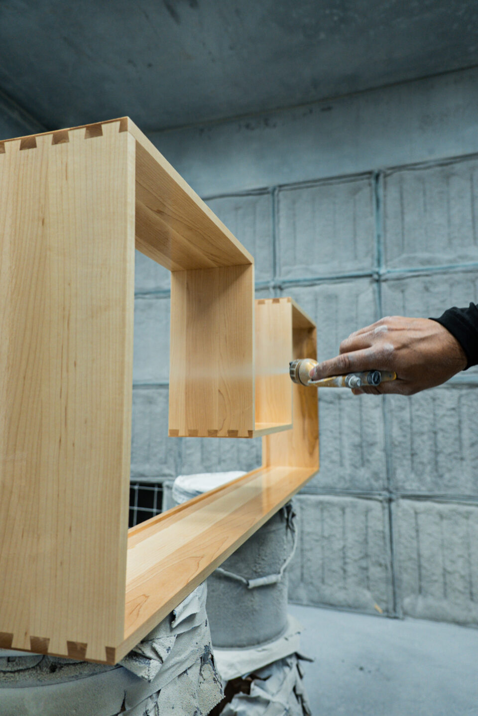 ROA craftsman finishing custom woodwork